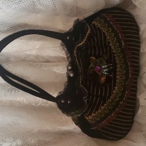 Malina Leather Vintage Style Purse